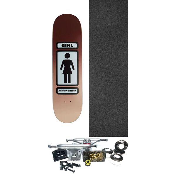 Girl Skateboards Andrew Brophy 93 Til Skateboard Deck - 8" x 31.875" - Complete Skateboard Bundle